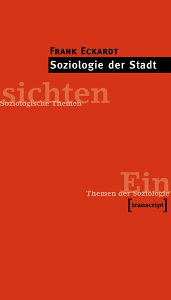Cover: Soziologie der Stadt