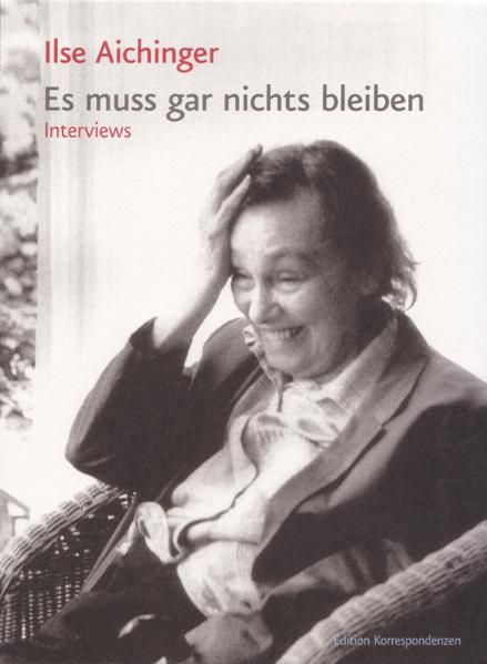 Cover: Es muss gar nichts bleiben
