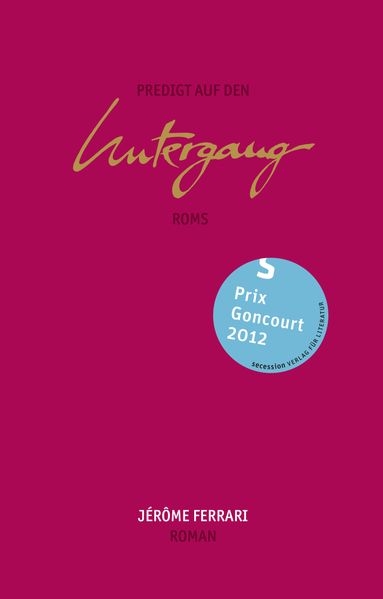 Cover: Predigt auf den Untergang Roms