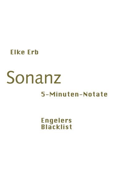 Cover: Sonanz