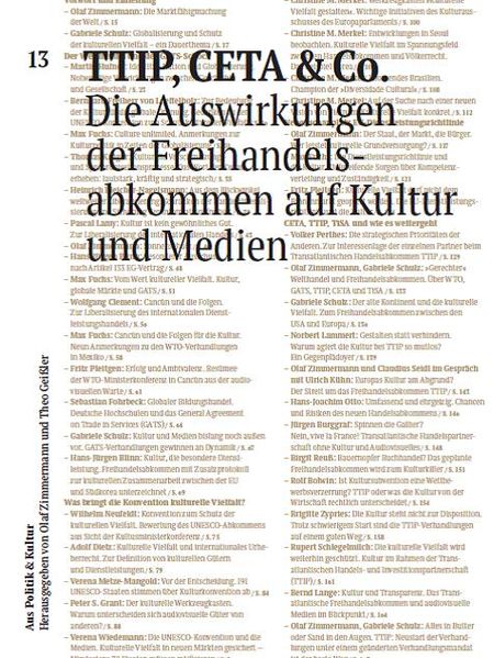 Cover: TTIP, CETA & CO