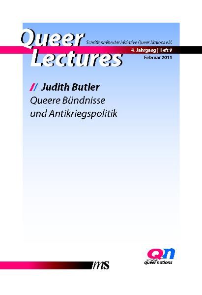 Cover: Queere Bündnisse und Antikriegspolitik