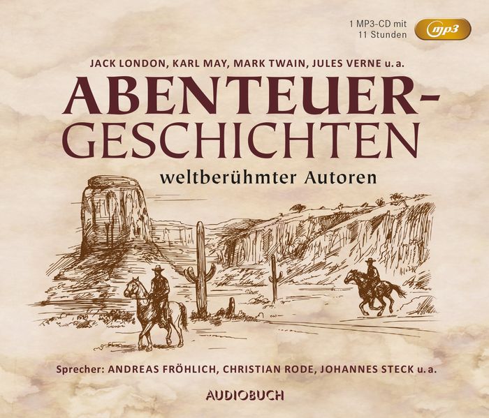 Cover: Abenteuergeschichten weltberühmter Autoren