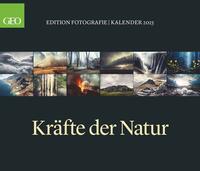 GEO Edition - Kräfte der Natur 2025, 70x60cm, Posterkalender mit spektakulären Kräften der Elemente, inklusive 12 Motive als Postkarten zum Heraustrennen