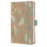 SIGEL 7J802 Wochenkalender Jolie 2027, ca. A6, Sparkle Leaves, Hardcover