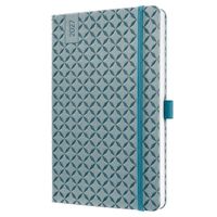 SIGEL 7J133 Wochenkalender Jolie 2027, ca. A5, Ocean Blue, Hardcover