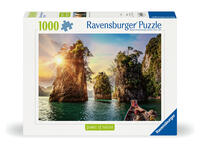 Ravensburger Puzzle 12000001 - Three rocks in Cheow, Thailand - 1000 Teile Puzzle für Erwachsene und Kinder ab 14 Jahren, Puzzle mit Natur-Motiv