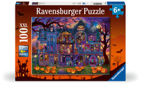 Kinderpuzzle 100 XXL Teile - Monsterhafte Hausparty