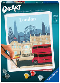 CreArt Adults Trend - Farbenfrohes London