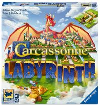 Carcassonne Labyrinth - Gesellschaftsspiel & Brettspiel ab 8 Jahre