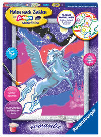 CreArt, Malen nach Zahlen Kinder - Stolzer Pegasus