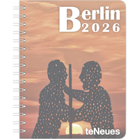 teNeues - Berlin Diary 2026 – Buchkalender & Taschenkalender 17x22 cm | Wochenkalender für Berlin-Fans, Beruf & Schule