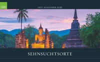 GEO - Sehnsuchtsorte 2026 – Wandkalender 58x36 cm, Poster-Kalender mit 12 Monatsblättern, deutschem Kalendarium & Spiralbindung, Reise- & Landschafts-Fotografie-Kalender