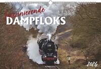 Alpha Edition - Faszinierende Dampfloks 2026 – Wandkalender 49,5×33 cm mit 12 beeindruckenden Dampflok-Motiven, nostalgische Eisenbahn-Fotografie für Dampflok-Fans, Technikliebhaber & Eisenbahnfreunde