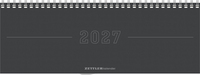 Tisch-Querkalender Papyrus Grau 2027