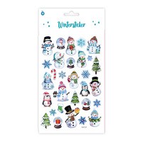 TRÖTSCH - 3D-Wintersticker mit Folie | Ab 3 Jahren