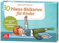 30 Pilates-Bildkarten für Kinder