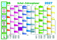 Schuljahresplaner 2026/2027