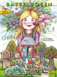 Garten basteln Kinder 6+ Bastelbogen Ausschneidebogen