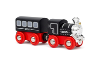 BRIO World - Sondereditionszug 2026 (Holz-Dampflok und Wagen) - Spielzeug-Zug in limitierter Edition - nur in 2026 erhältlich - Spielzeug ab 3 Jahren - 36140