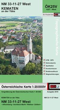 BEV-Karte 4327-West, Kematen 1:25 000V