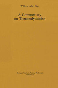 A Commentary on Thermodynamics