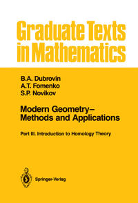 Modern Geometry—Methods and Applications