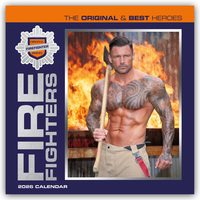 Fire Fighters – Feuerwehrmänner 2026 – Wand-Kalender