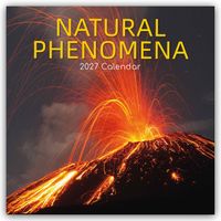 Natural Phenomena – Naturphänomene 2027 – 16-Monatskalender