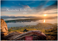 Nordisches Licht 2026 Kalender 2026 24x35cm - Hochwertiger Wandkalender 2026 mit 12 faszinierenden Fotografien im mildem nordischen Licht und winterlicher Landschaften