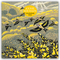 Annie Soudain Kunstkalender 2026 – Original Flame Tree Publishing-Kalender [Kalender]
