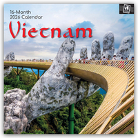 Vietnam 2026 – 16-Monatskalender
