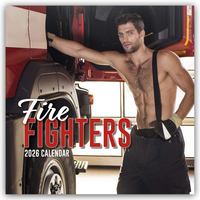 Firefighters – Feuerwehrmänner 2026 – 16-Monatskalender