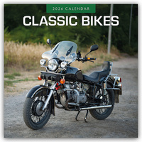 Classic Bikes – Klassische Motorräder 2026 – 16-Monatskalender