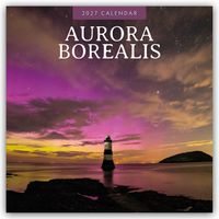 Aurora Borealis – Nordlichter – Polarlicht 2027 – 16-Monatskalender