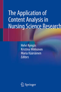 The Application of Content Analysis in Nursing Science Research