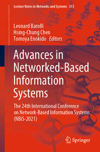 Advances in Networked-Based Information Systems