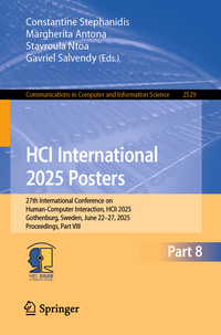 HCI International 2025 Posters