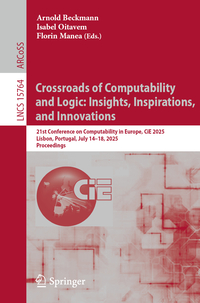 Crossroads of Computability and Logic: Insights, Inspirations, and Innovations