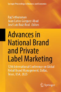 Advances in National Brand and Private Label Marketing