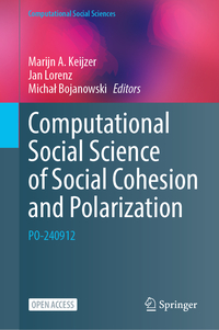 Computational Social Science of Social Cohesion and Polarization