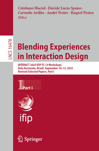 Blending Experiences in Interaction Design