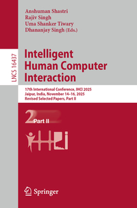 Intelligent Human Computer Interaction