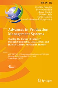 Advances in Production Management Systems: Shaping the Future of Industry Through Sustainable, Data-Driven, and Human-Centric Production Systems