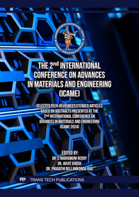 The 2nd International Conference on Advances in Materials and Engineering (ICAME)