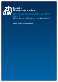 Umsetzung der Energiestrategie 2050 Band II