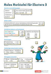 Einstern - Mathematik - Kartonbeilagen zu allen Ausgaben - Band 3