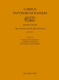 The Vienna Epigrams Papyrus