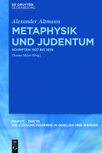 Metaphysik und Judentum