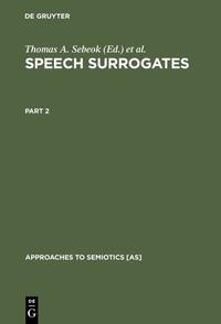 Speech Surrogates / Speech Surrogates. Part 2